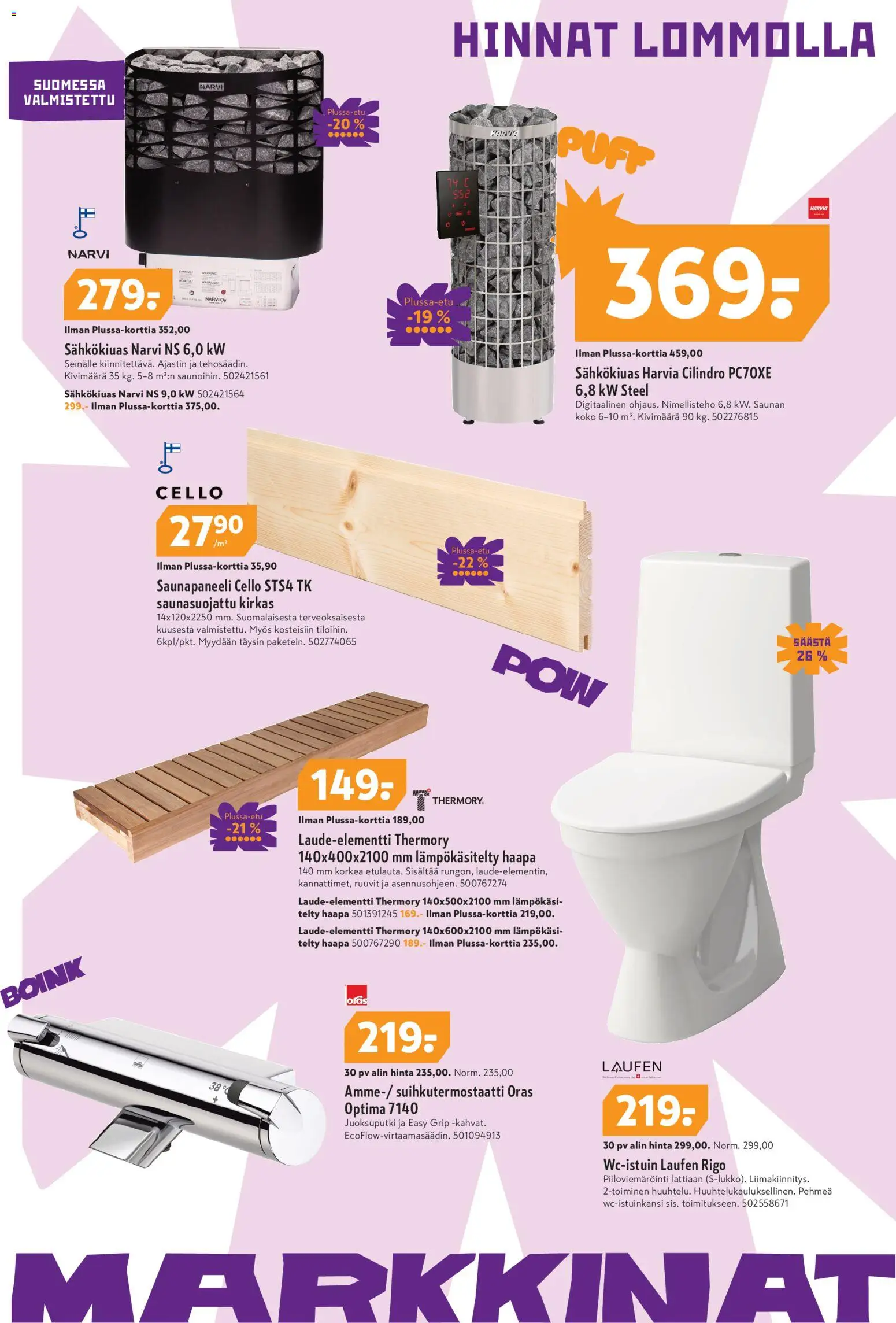 K-Rauta tarjoukset – voimassa 21.01.2026 alkaen | Sivu: 3 | Tuotteet: Ruuvit