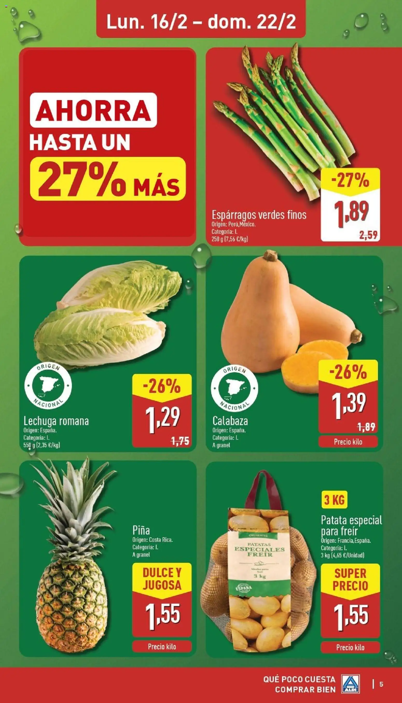 Aldi folleto Península │ válido desde el 16.02.2026 | Página: 5
