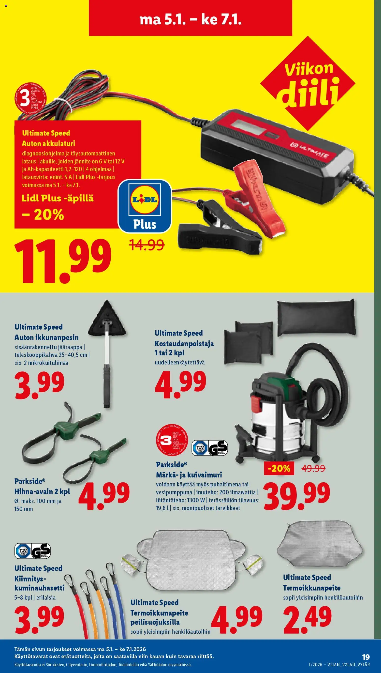 Lidl tarjoukset - Helsinki – voimassa 01.01.2026 alkaen | Sivu: 25