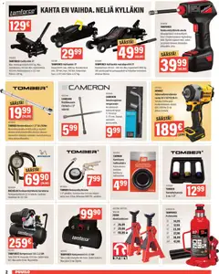 Puuilo-mainoslehti voimassa 30.03.2026 alkaen | Sivu: 2 | Tuotteet: Mutterit, Kompressori