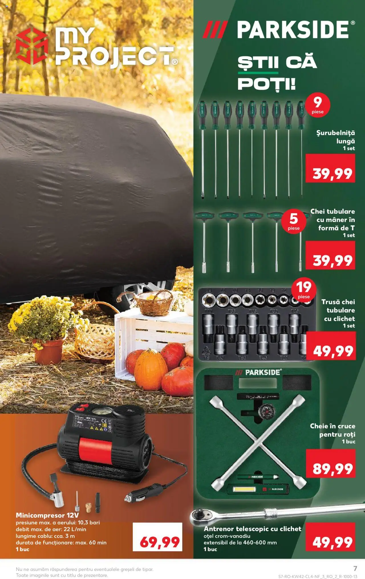 Noul catalog Kaufland – valabil de la 15.10.2025 | Pagină: 7 | Produse: Cablu, Mâner