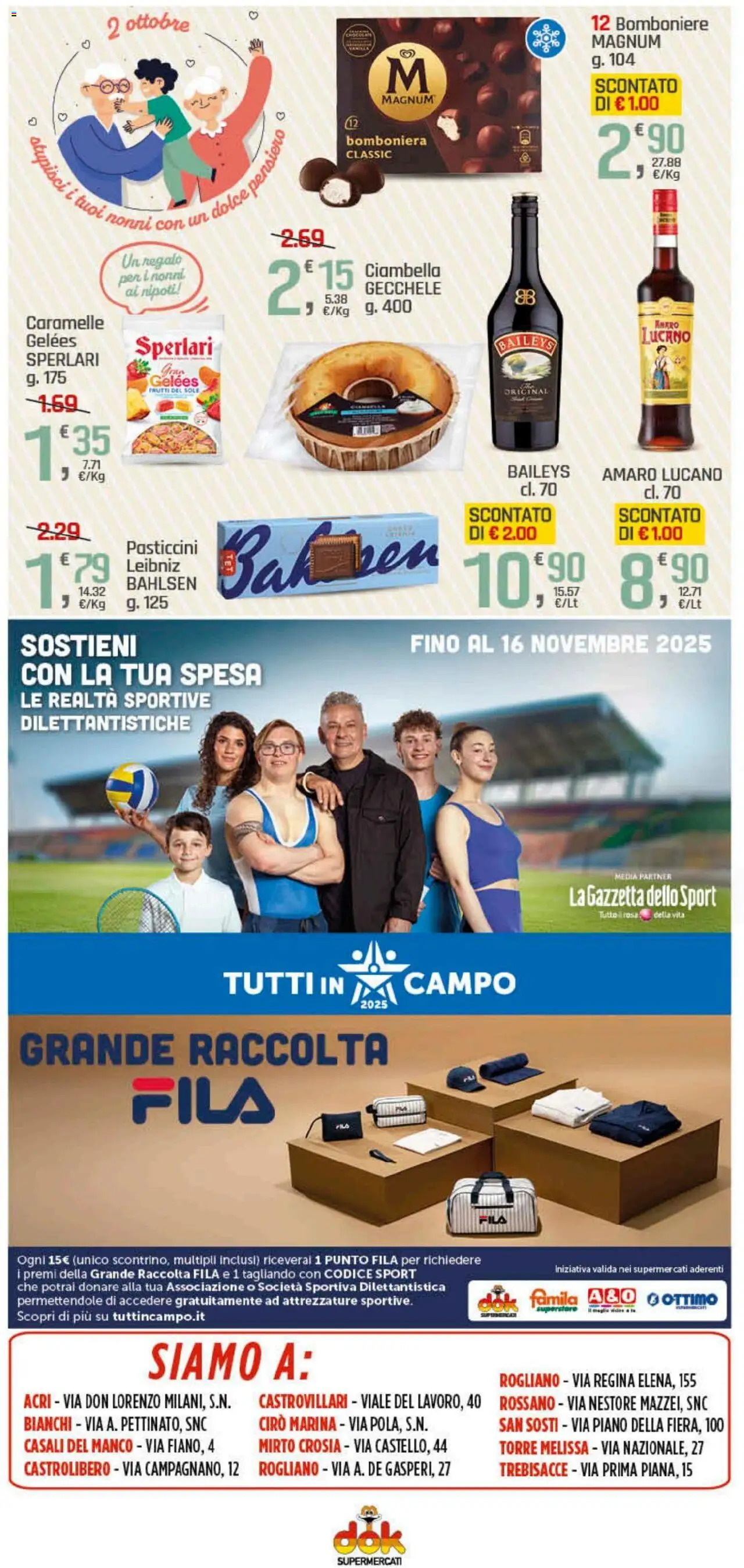 Volantino DOK del 25.09.2025 | Pagina: 13 | Prodotti: Caramelle, Amaro