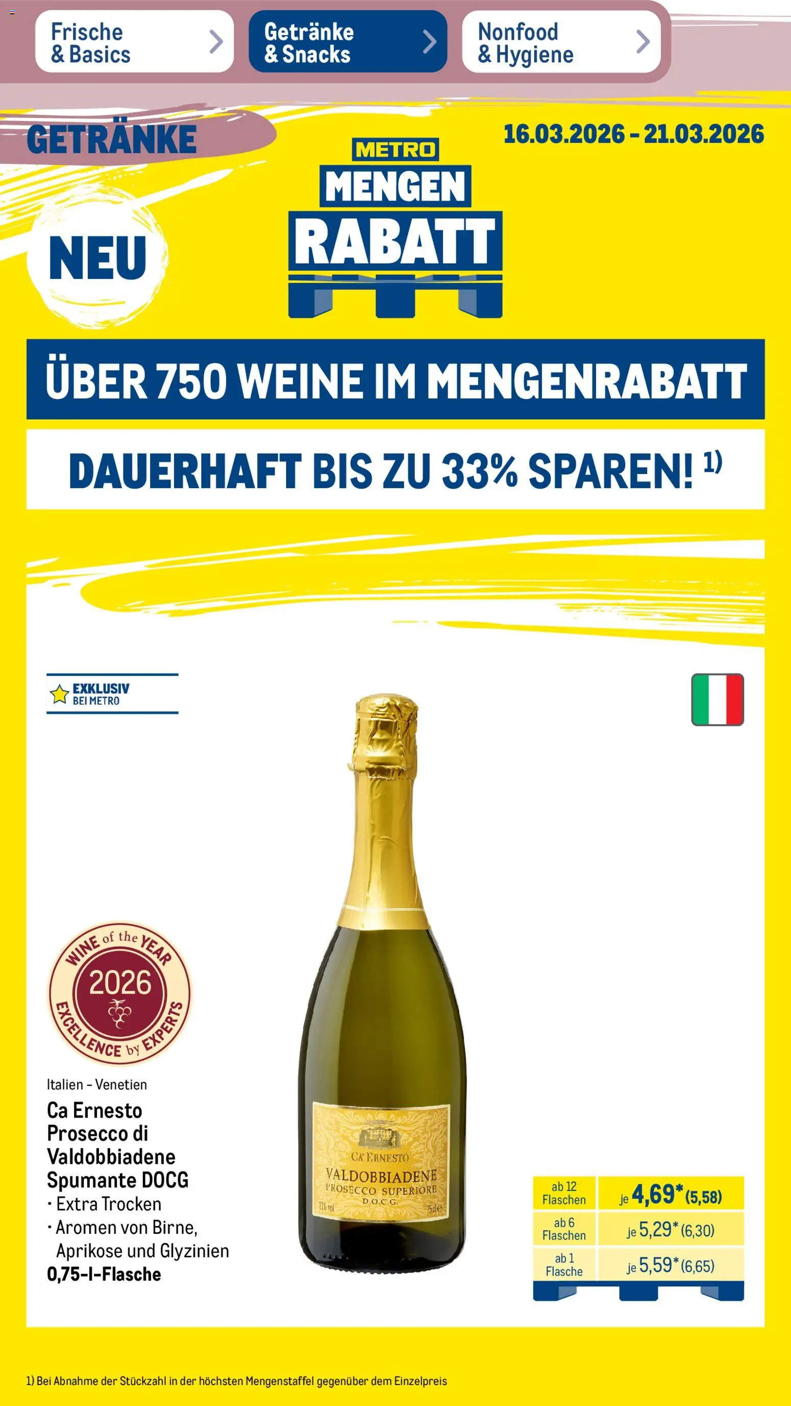 Metro Prospekt 	 – gültig ab 16.03.2026 | Seite: 38