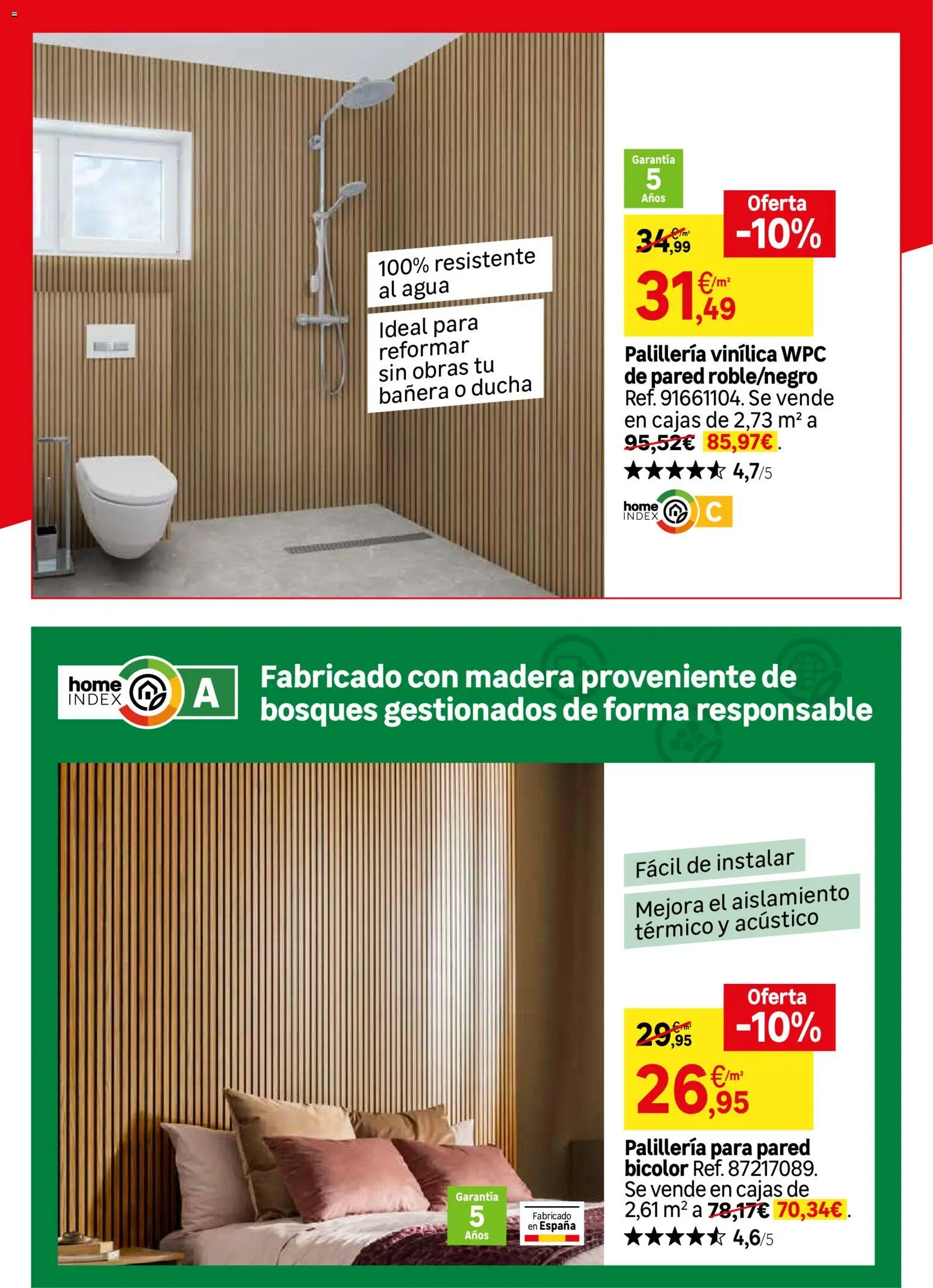 Leroy Merlin catálogo │ válido desde el 30.12.2025 | Página: 10 | Productos: Ducha