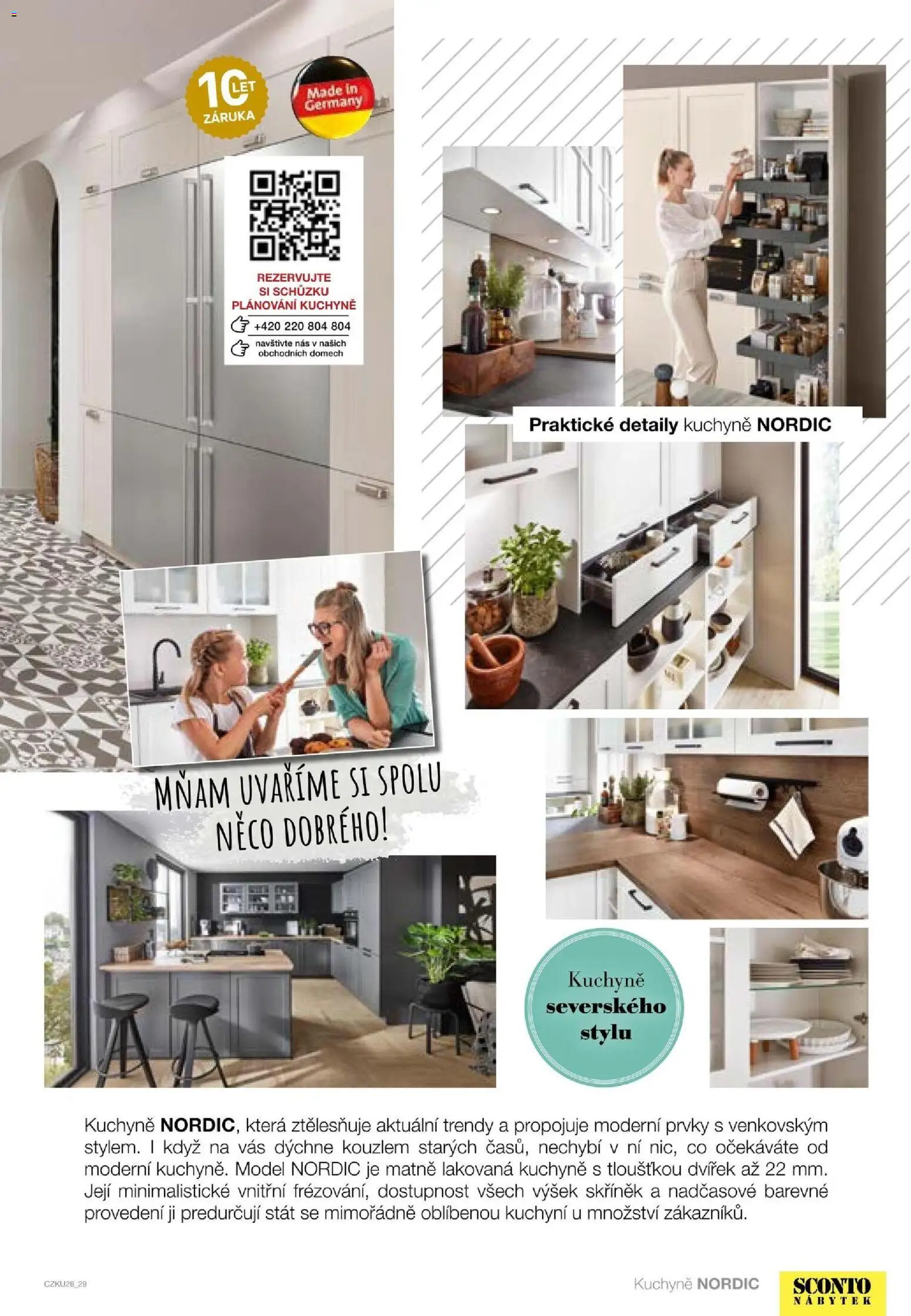 Sconto nábytek katalog - Kuchyně na míru od 06.01.2026 | Strana: 29 | Produkty: Nábytek, Kuchyně