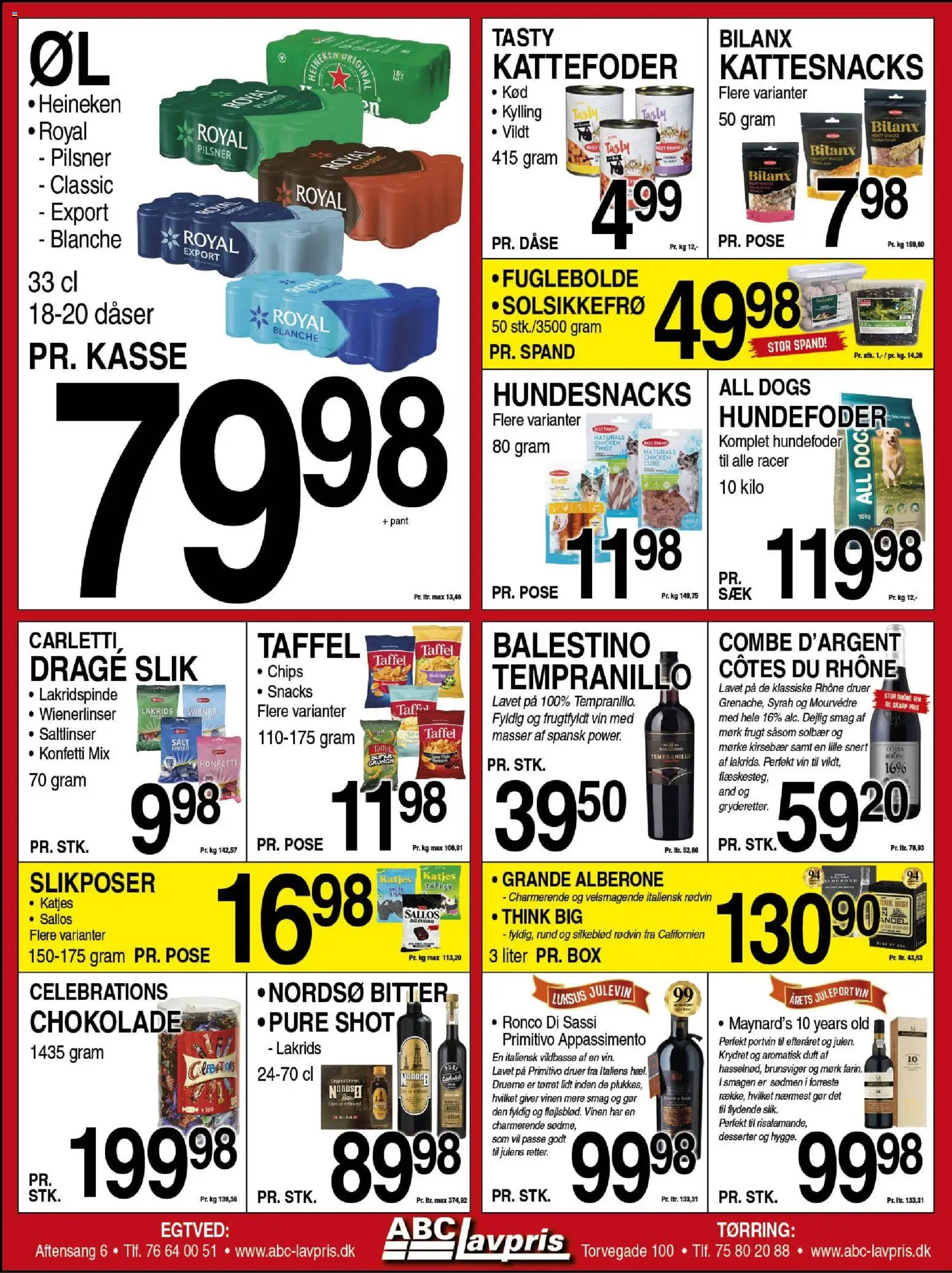 Abc Lavpris tilbudsavis – gyldig fra 29.10.2025 | Side: 7 | Produkter: Salt, Linser, Kattefoder, Solbær