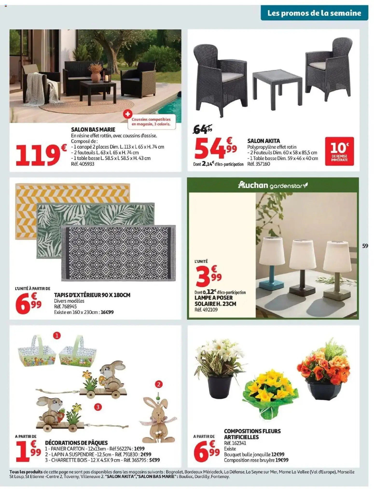 {H1} | Page: 61 | Produits: Lapin, Table basse, Tapis, Lampe