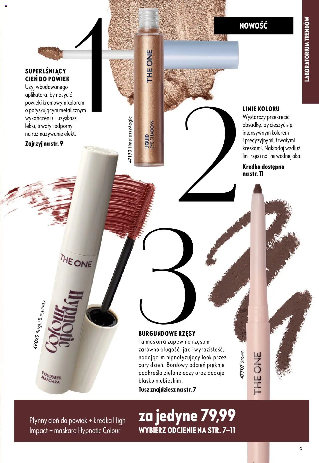 Oriflame Katalog 13 2025 od 07.09.2025 | Strona: 5 | Produkty: Maskara