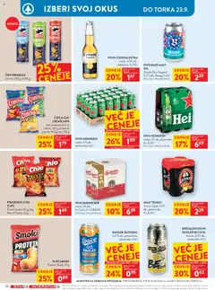Novi Spar katalog ponudbe – veljaven od 17.09.2025 | Stran: 30 | Izdelki: Flips, Suši, Sir, Smetana