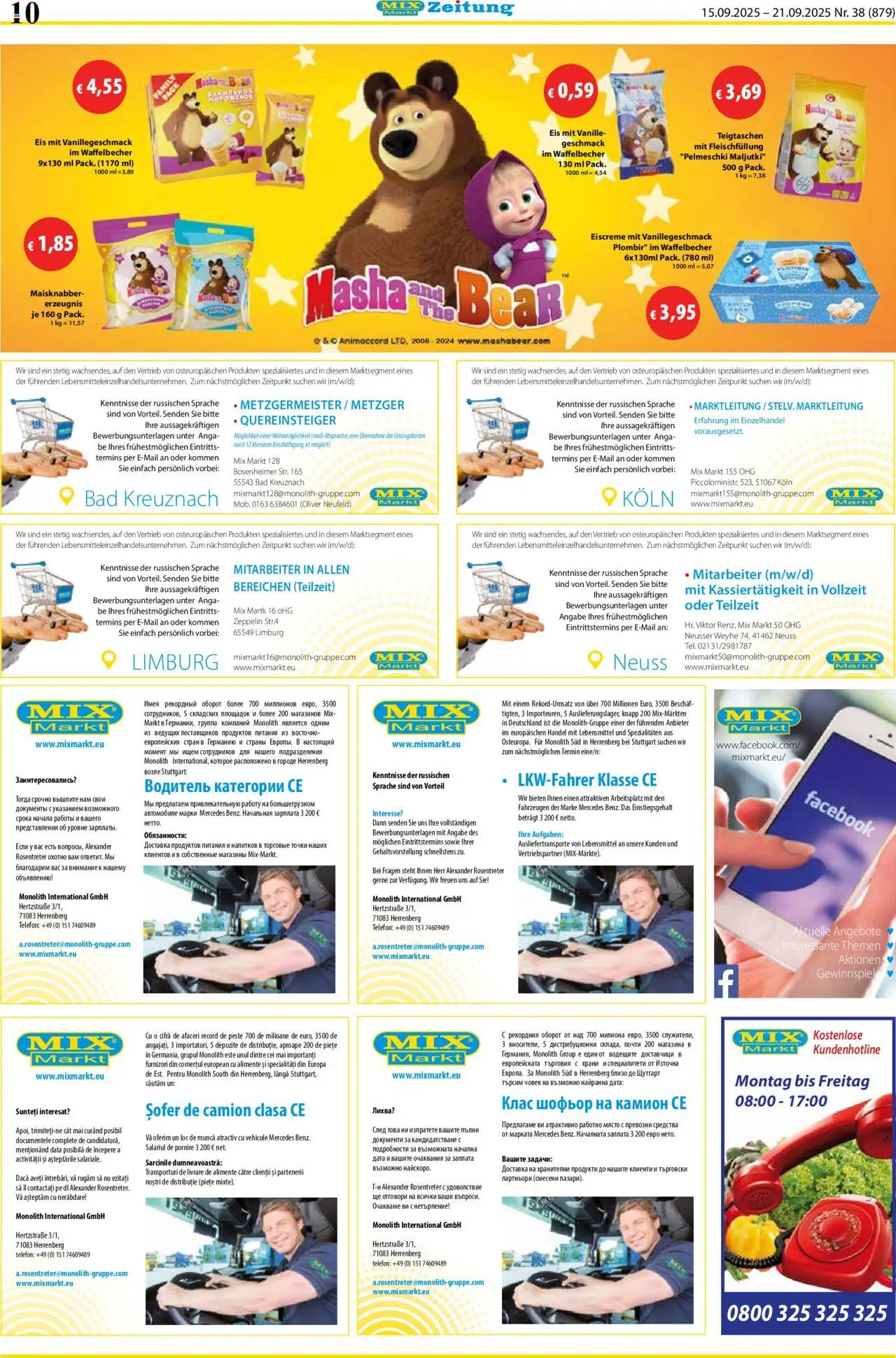 Mix Markt Prospekt – gültig ab 09.09.2025 | Seite: 3