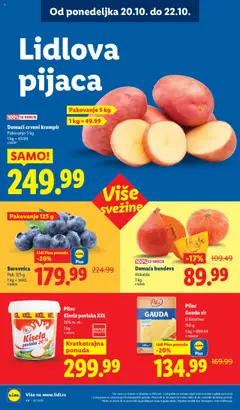 Domaći crveni krompir, Pakovanje 5 kg - pregled Lidl kataloga - važi od 16.10.2025 | Strana: 72