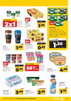 Vista previa Alimerka folleto Asturias válido desde el 26.03.2026 | Página: 15 | Productos: Yogur, Piña, Margarina, Cocina
