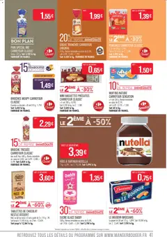 Match Supermarché - Prévisualisation de Match Supermarché - Fêtes par nos pros valide à partir de 09.12.2025 | Page: 41 | Produits: Tablettes de chocolat, Pâte à tartiner, Lait, Œufs