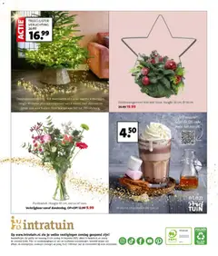 Intratuin - Folder - Voorbeeld van een folder van Intratuin, geldig van 08.12.2025 | Pagina: 8 | Producten: Papier, Vaas, Verlichting