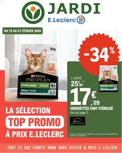 Brico E.Leclerc - Prévisualisation de Brico E.Leclerc - Trafic animalerie valide à partir de 10.02.2026