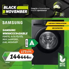 Best Byte Black Friday - amely érvényes a következő dátumtól: 10.11.2025