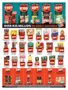Checkers specials catalogue – valid from 20.04.2026 | Page: 7 | Products: Cake, Tuna, Baked beans, Biscuits