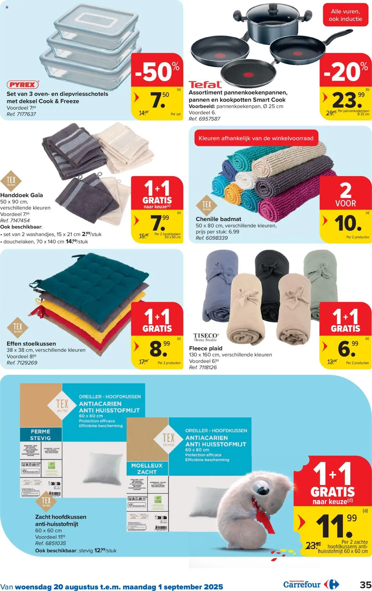  | Pagina: 35 | Producten: Badmat, Handdoeken, Oven, Handdoek