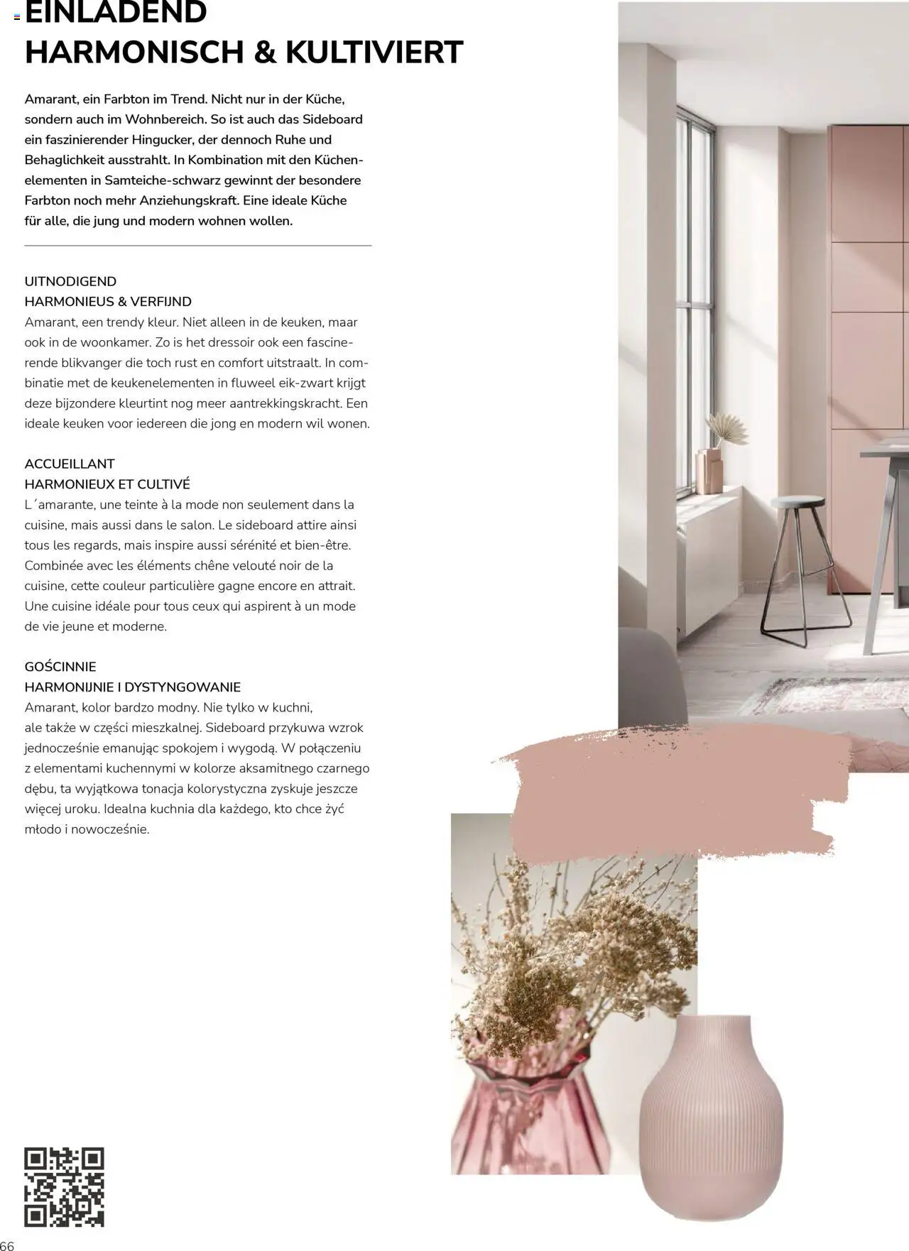 Ostermann Impressa Küchenmagazin – gültig ab 26.05.2025 | Seite: 66 | Produkte: Sideboard, Küche, Kuchen