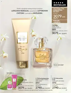 AVON katalog 10 2025 - pregled AVON kataloga - važi od 01.10.2025 | Strana: 37 | Proizvode: Parfem, Mleko, Krema, Krema za telo