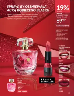 Pogląd oferty "Avon Katalog 12 2025" - ważna od 01.12.2025 | Strona: 35 | Produkty: Zapach, Szminka, Woda