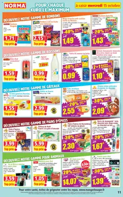 Norma - Prévisualisation de Norma catalogue valide à partir de 15.10.2025 | Page: 11 | Produits: Colle, Bière, Bonbons, Gelée
