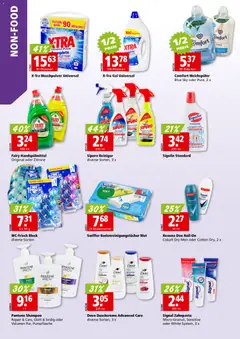 Aligro aktionen ab 23.03.2026 gültig | Seite: 34 | Produkte: Pulver, Shampoo, Zahnpasta, Waschpulver