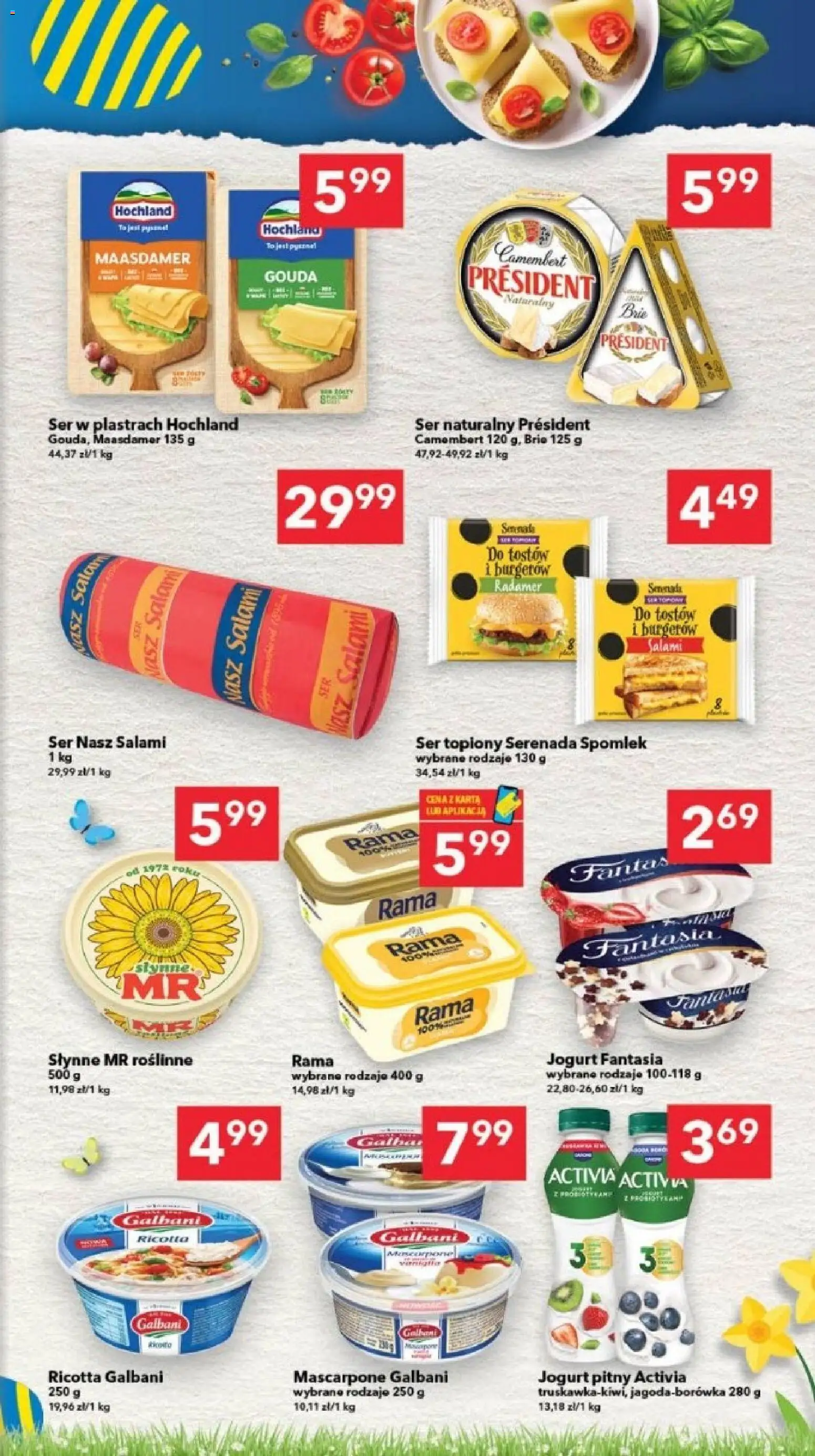 Lewiatan gazetka - Gdańsk od 12.03.2026 | Strona: 7 | Produkty: Jogurt pitny, Mascarpone, Ser, Ricotta