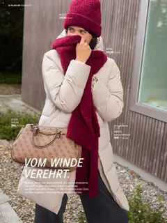 Coop City Aktionen ab 01.10.2025 gültig | Seite: 18 | Produkte: Steppjacke, Mantel, Schal, Tasche