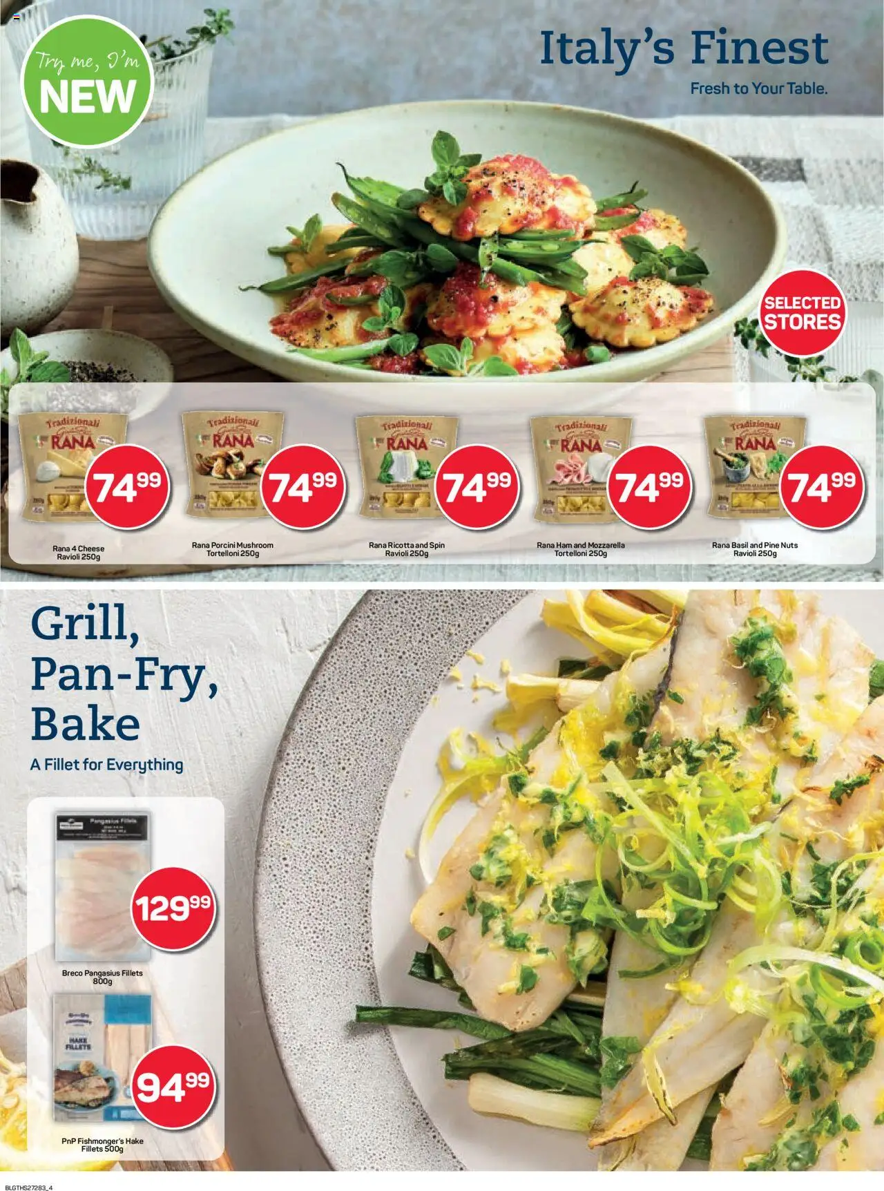New Pick n Pay catalogue – valid from 13.10.2025 | Page: 4 | Products: Cheese, Ham, Nuts