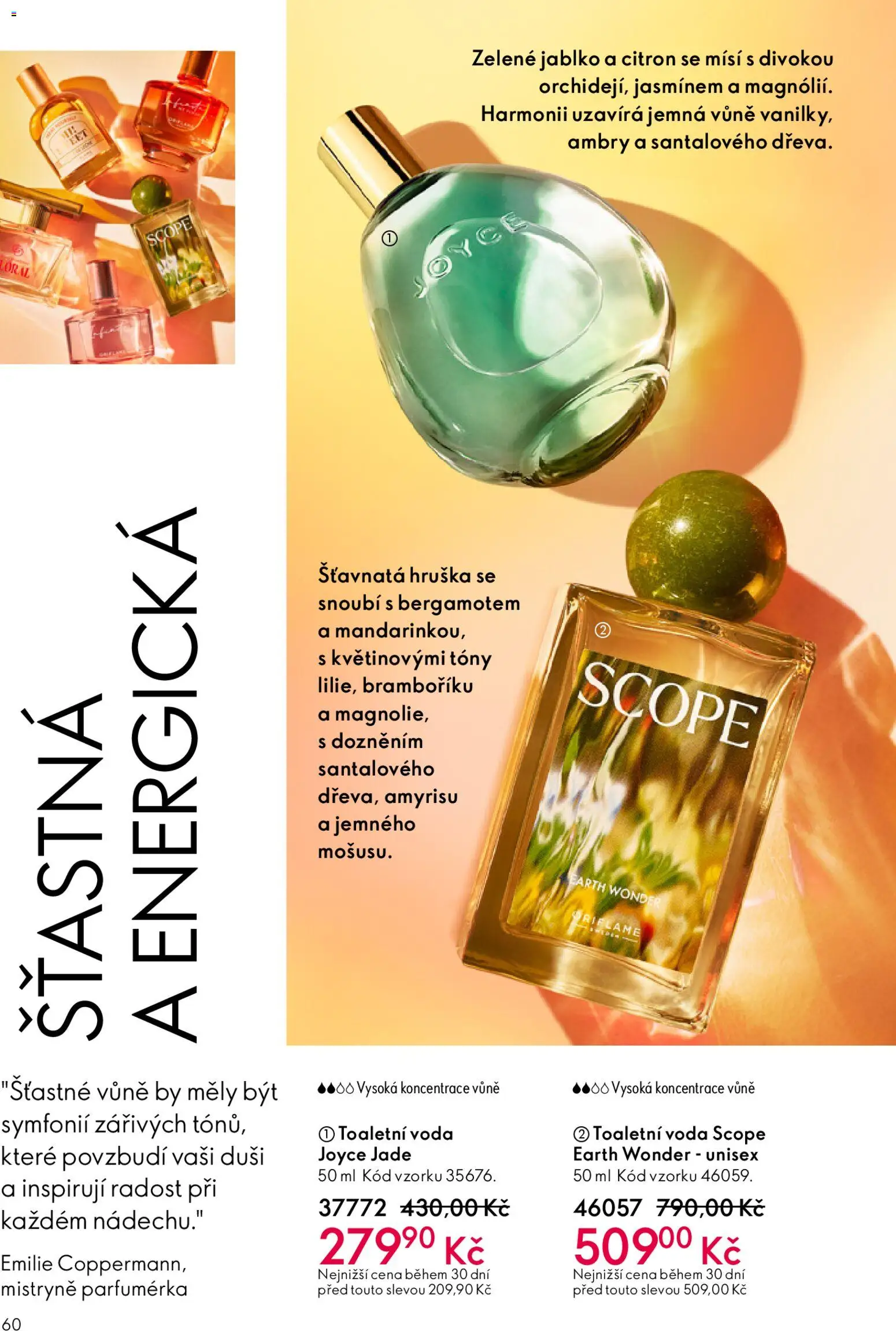 Oriflame katalog č.01/2026 od 30.12.2025 | Strana: 60 | Produkty: Voda, Citron, Toaletní voda