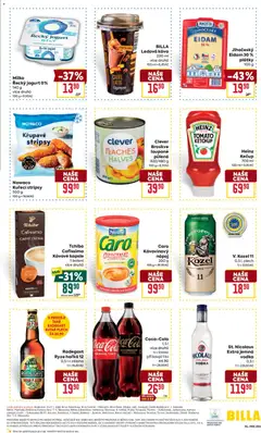 Náhled letáku Billa Malý leták od 01.04.2026 | Strana: 3 | Produkty: Řecký jogurt, Rýže, Kávové kapsle, Kozel 11