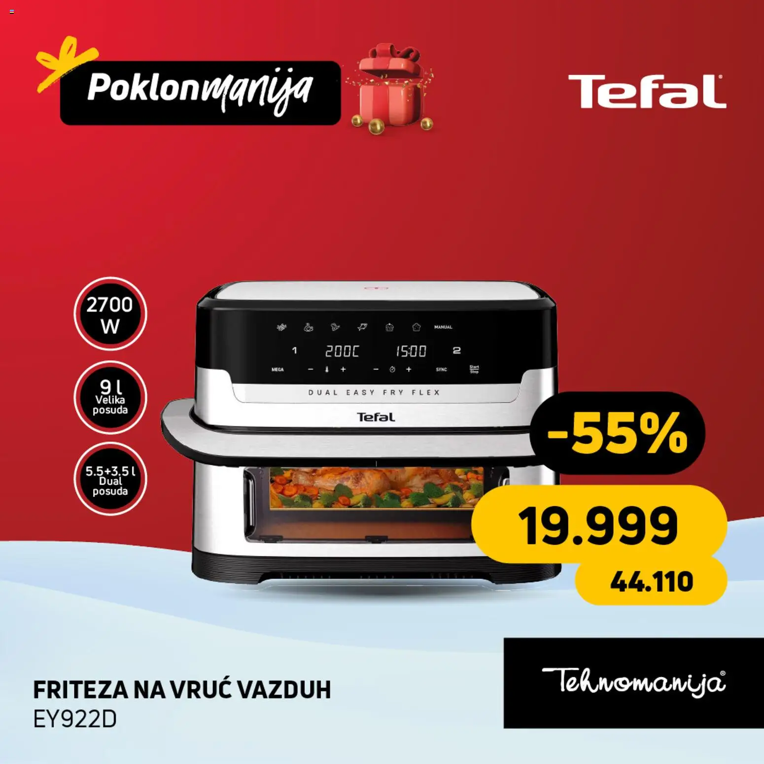 Tehnomanija katalog - važi od 22.12.2025 | Strana: 5 | Proizvode: Friteza