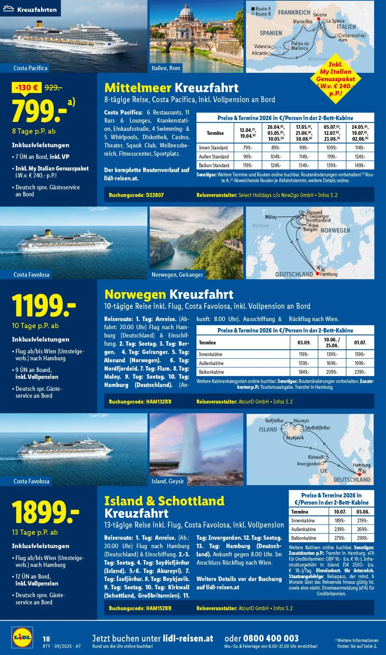 Lidl Reisen gültig ab 19.09.2025 | Seite: 18 | Produkte: Uhr