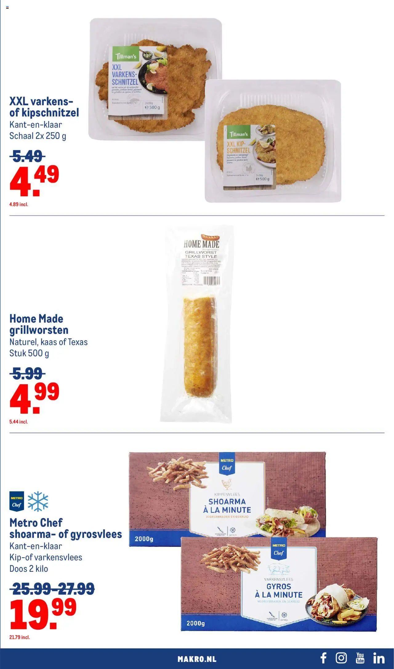 {H1} | Pagina: 17 | Producten: Kaas, Varkensvlees, Schnitzel, La