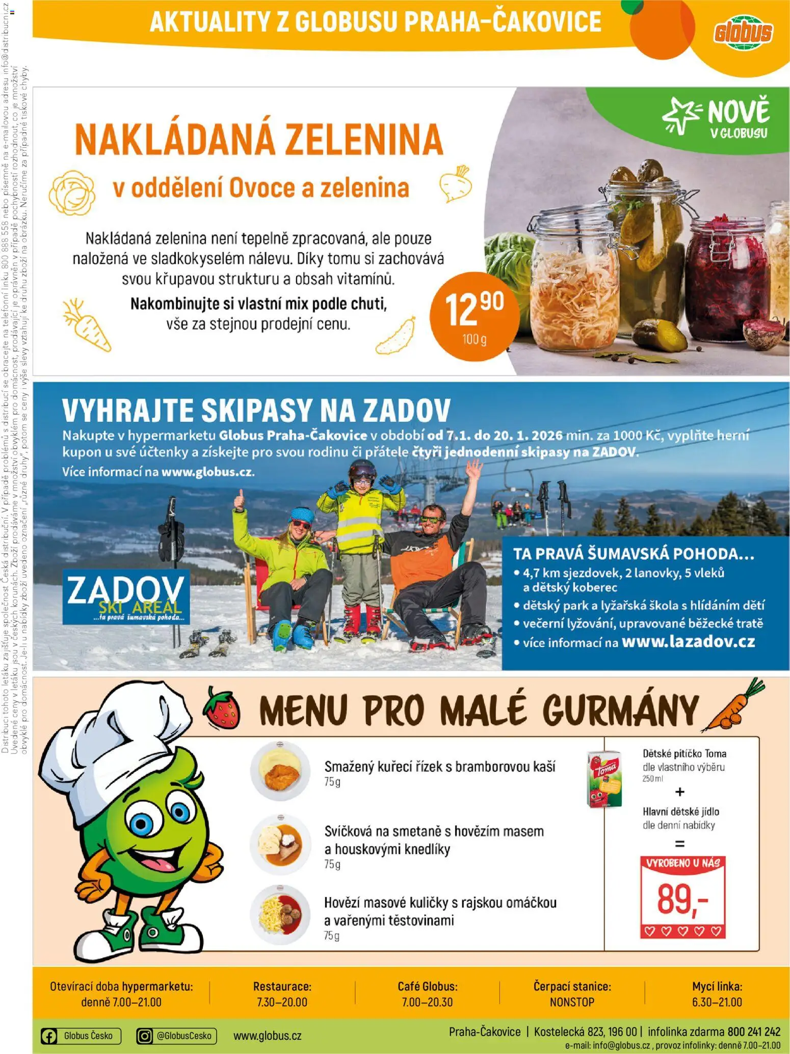 Globus leták - Praha Čakovice od 07.01.2026 | Strana: 26 | Produkty: Ovoce a zelenina, Zelenina, Koberec, Kuličky