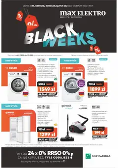 Pogląd oferty "Max elektro Black Friday" - ważna od 04.11.2025