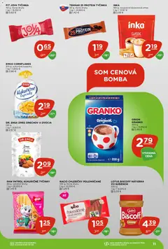 Terno leták platný od 05.03.2026 | Strana: 11 | Produkty: Protein, Granko