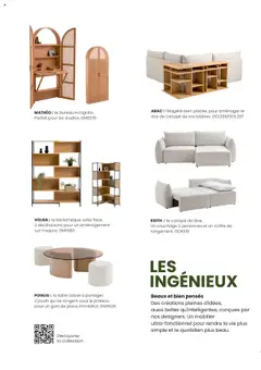 La Redoute - Prévisualisation de La Redoute catalogue Printemps valide à partir de 01.04.2025 | Page: 7 | Produits: Bureau, Canapé, Table basse, Table