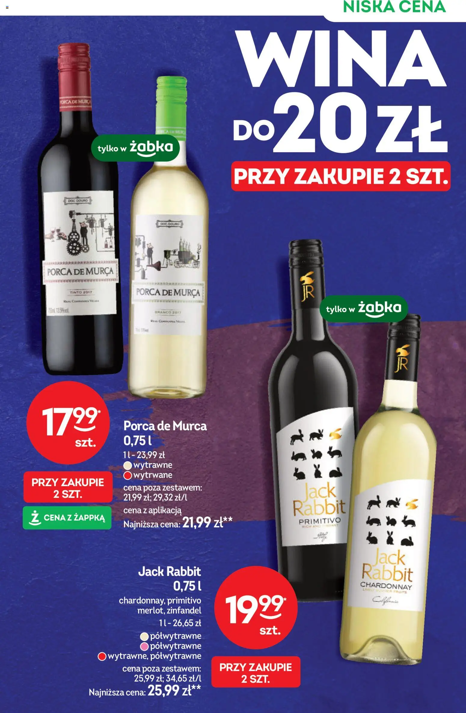 Żabka Gazetka - Katalog win od 21.01.2026 | Strona: 13 | Produkty: Chardonnay