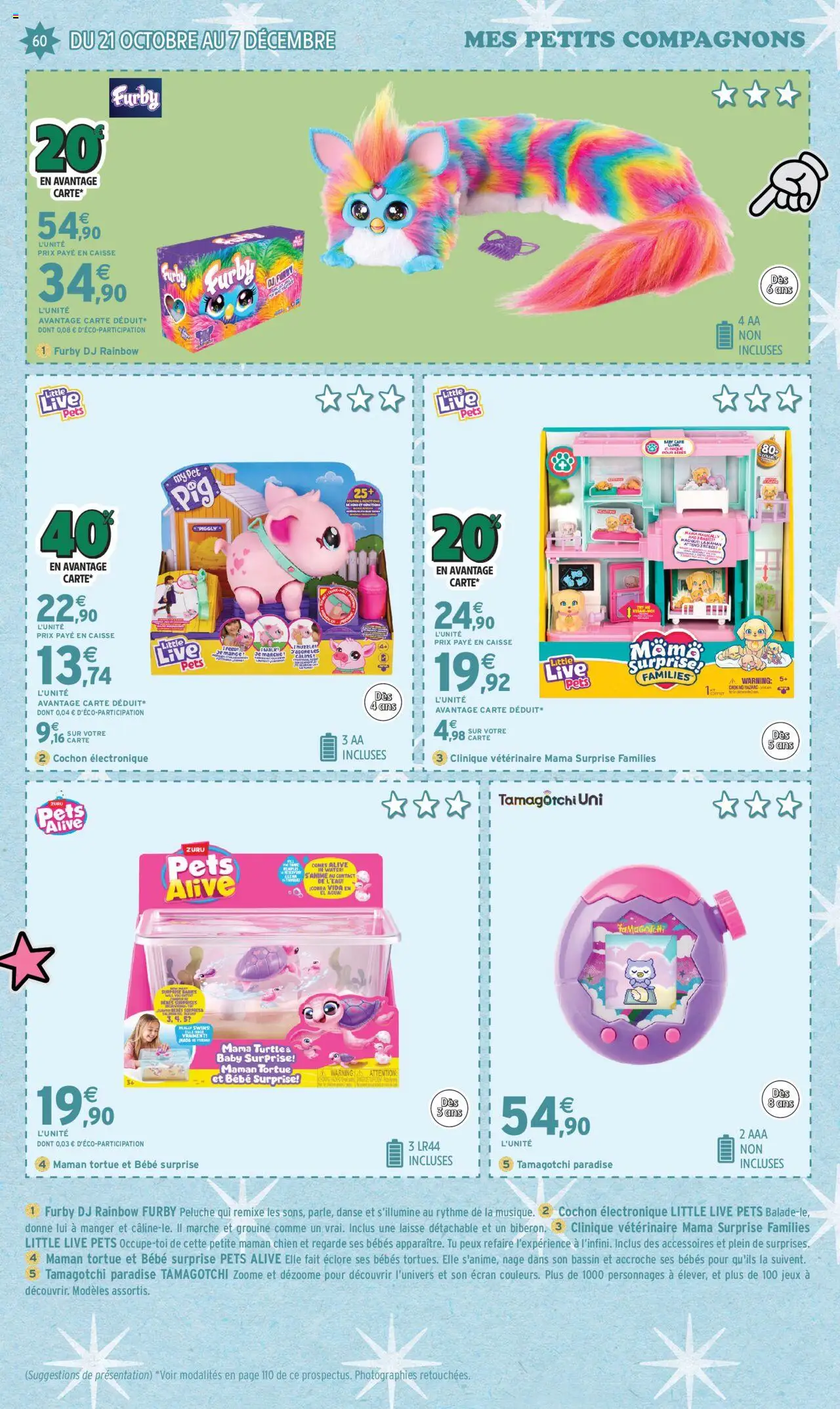 {H1} | Page: 60 | Produits: Peluche, Jeux, Thé