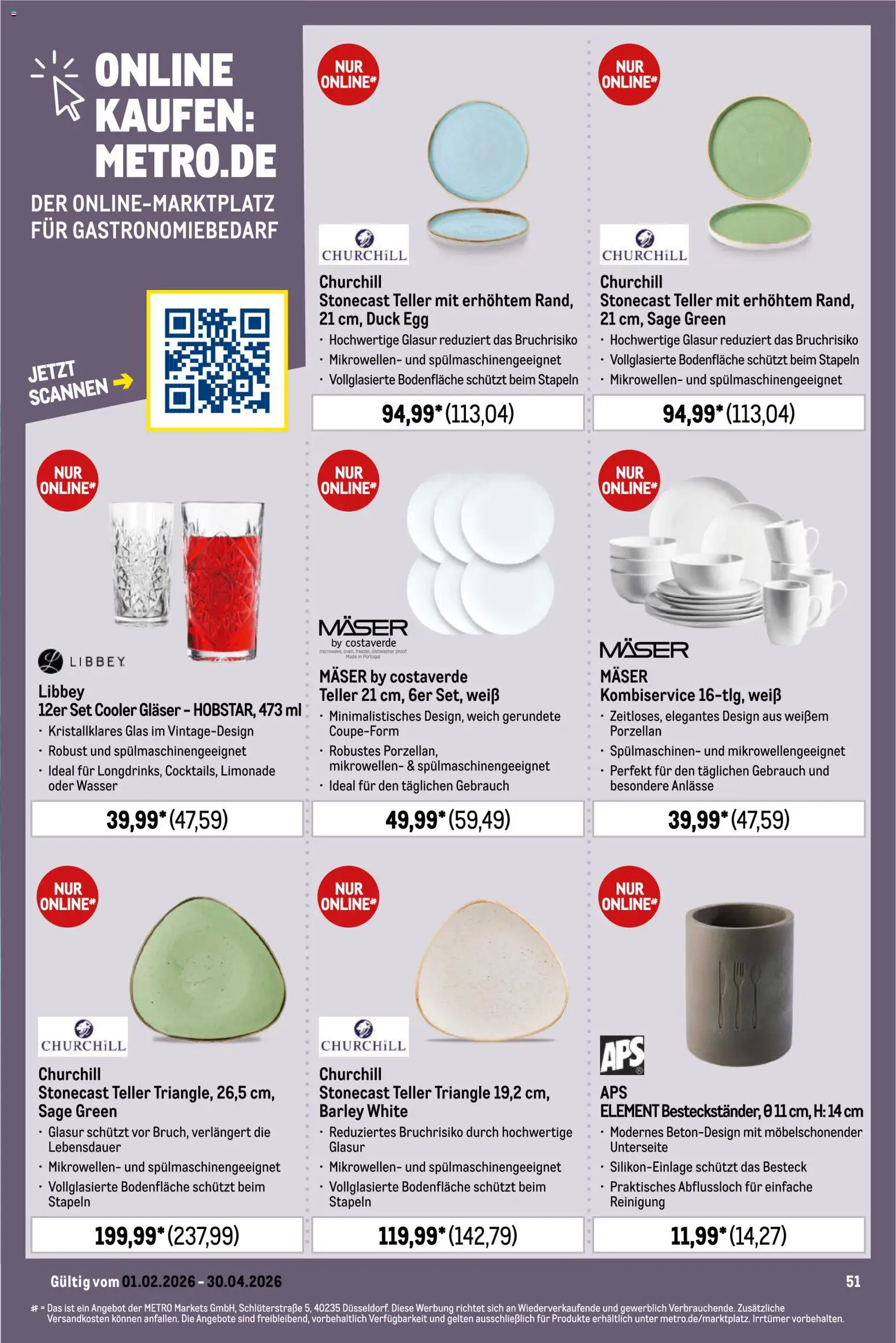 Metro Outdoor für Profis – gültig ab 01.02.2026 | Seite: 51 | Produkte: Limonade, Wasser