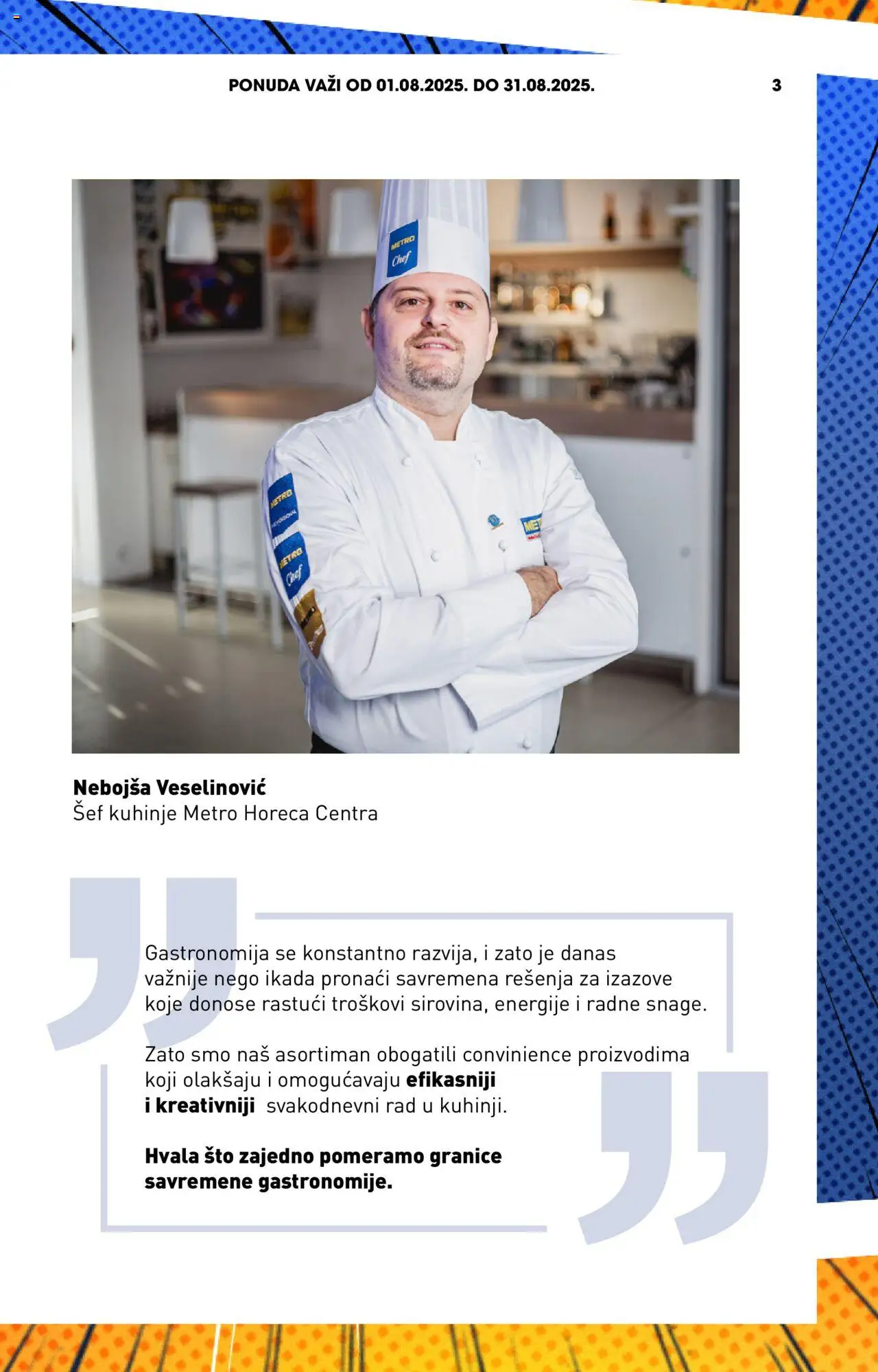 Metro katalog - važi od 01.08.2025 | Strana: 3 | Proizvode: Sto