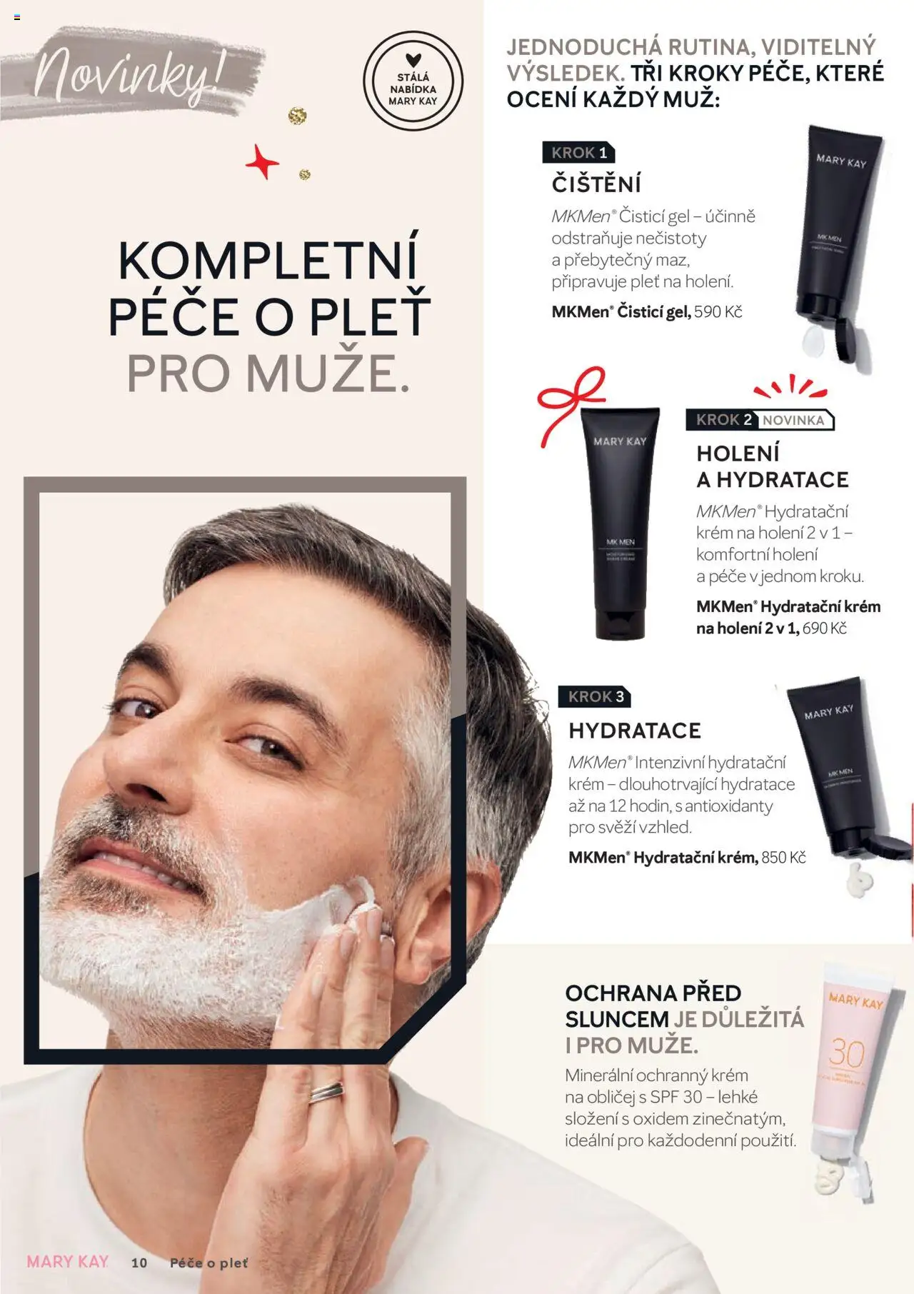 Mary Kay kniha o kráse od 01.10.2025 | Strana: 10 | Produkty: Krém, Hydratační krém