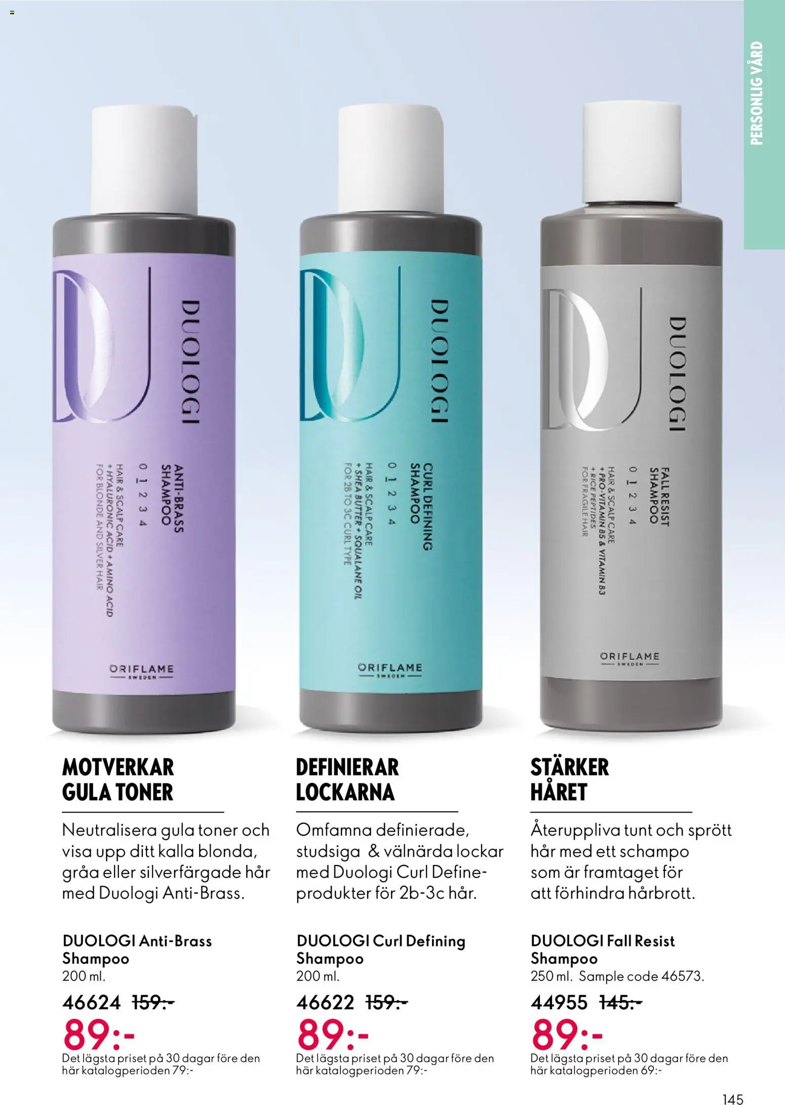 Oriflame reklamblad aktuell från 10.12.2025 | Sida: 145 | Produkter: Schampo