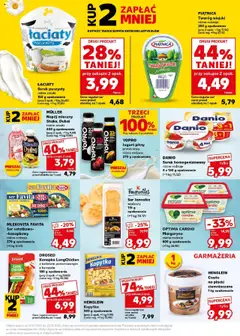 Kaufland gazetka - Super Sobota od 19.07.2025 | Strona: 15 | Produkty: Ser favita, Optima cardio, Jogurt pitny, Jogurt