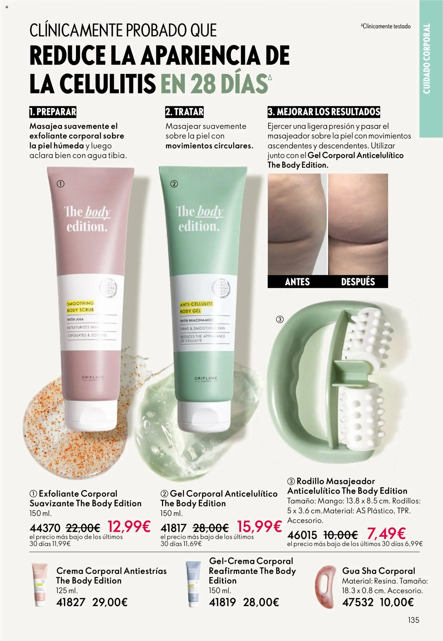Oriflame - Catálogo Campaña 2 │ válido desde el 28.01.2026 | Página: 135 | Productos: Γαύρος, Ρούτερ, Exfoliante corporal, Body