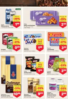 MPREIS Flugblatt gültig ab 21.08.2025 | Seite: 8 | Produkte: Chips, Rizsliszt, Chili, Schokolade