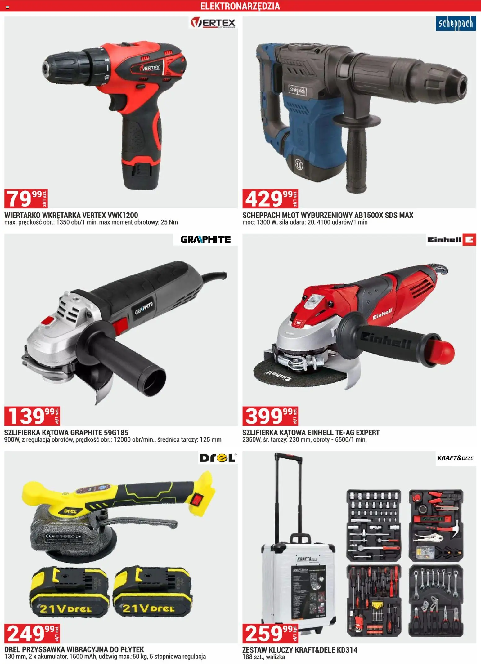 Merkury Market Gazetka od 02.01.2026 | Strona: 24 | Produkty: Walizka, Szlifierka