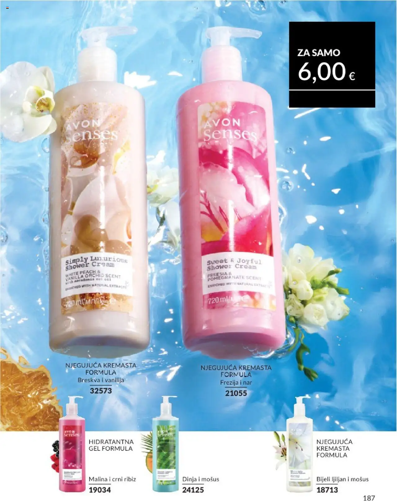 Avon katalog | vrijedi od 31.05.2025 | Stranica: 187 | Proizvodi: Breskva, Dinja